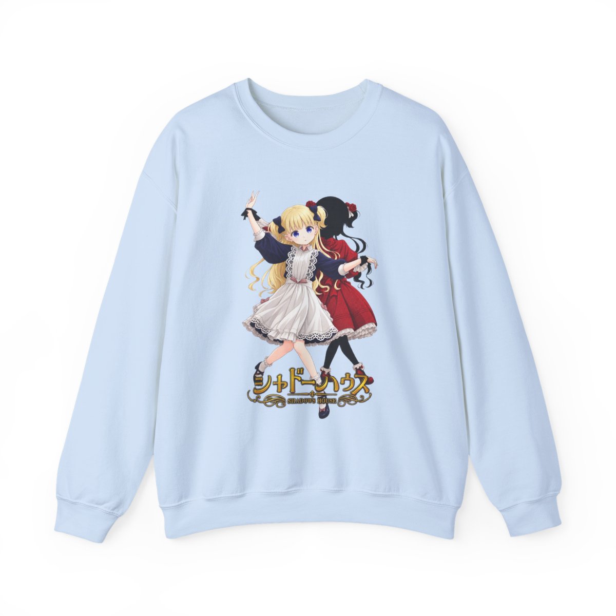 Anime Gothic Lolita Duo Sweatshirt | Shadow House Anime Merch - alternate angle 5, merchandise