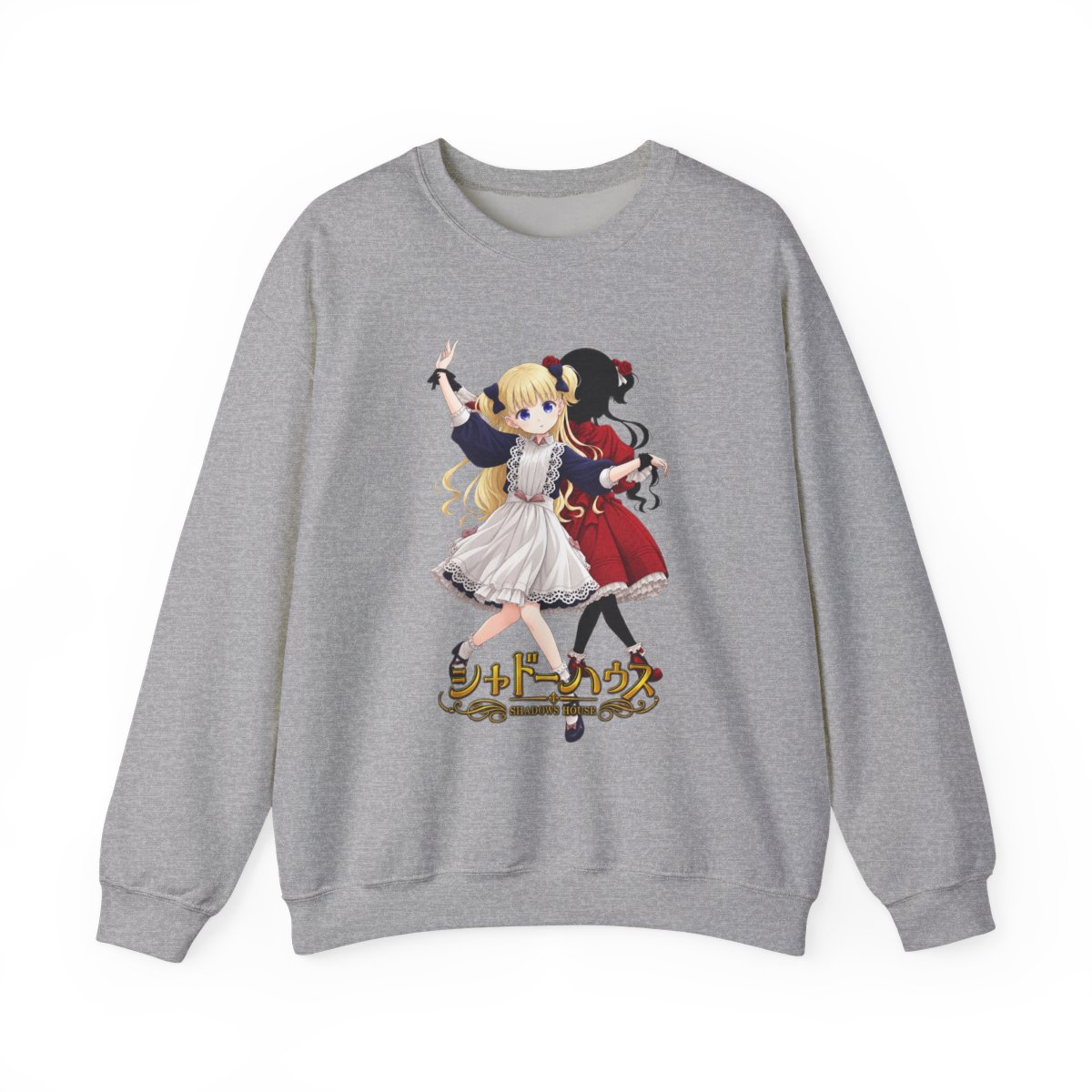 Anime Gothic Lolita Duo Sweatshirt | Shadow House Anime Merch - alternate angle 3, merchandise