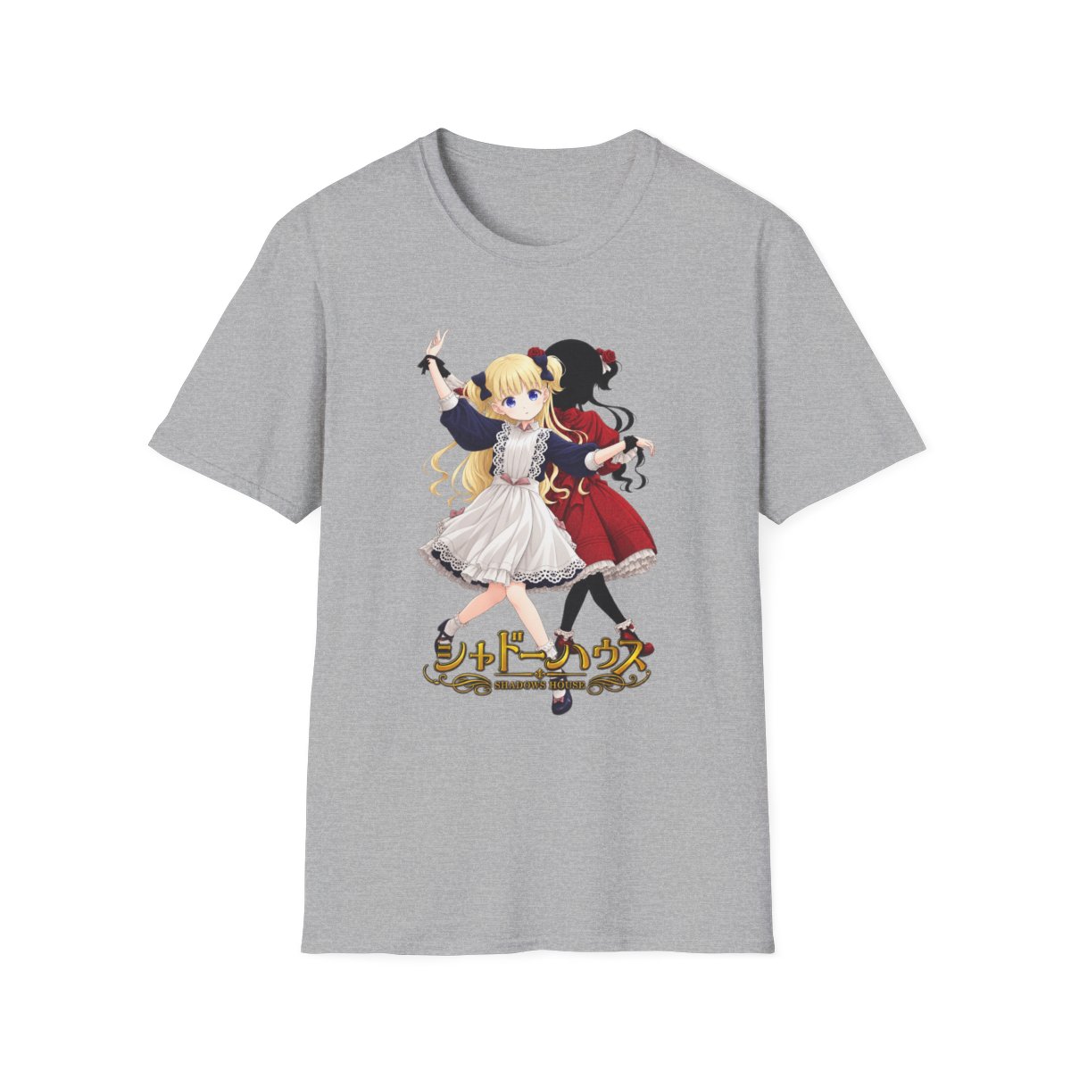 Anime Maid Duo Graphic T-Shirt | Shadow House Anime Merch - alternate angle 4, merchandise