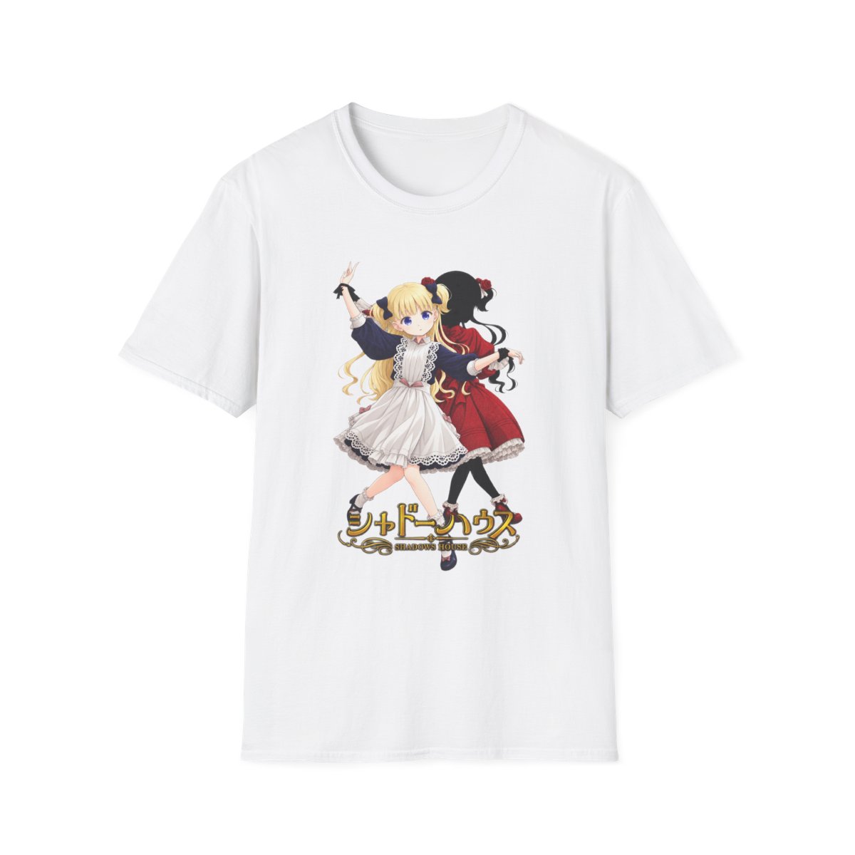 Anime Maid Duo Graphic T-Shirt | Shadow House Anime Merch - Official T-Shirts merchandise