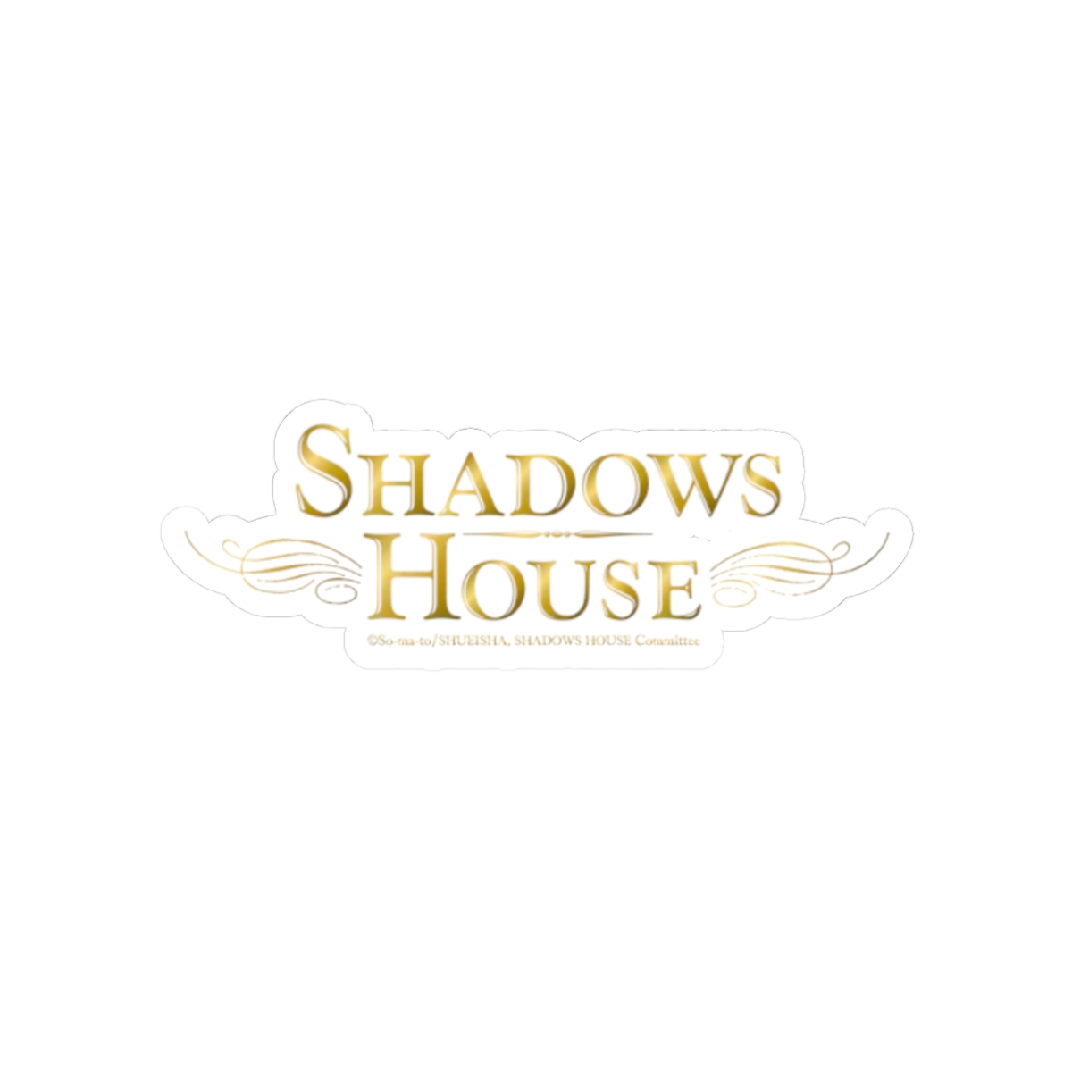 Shadows House Logo Kiss-Cut Sticker | Shadow House Anime Merch - Official Stickers merchandise